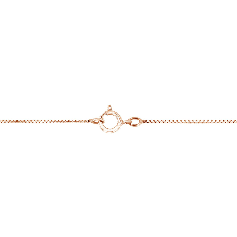 Bids.com 10K Rose and White Gold Plated .925 Sterling Silver 1/4 Cttw Miracle-Set Champagne Diamond Triple Circle 18" Necklace (I2-I3 Clarity) Necklaces