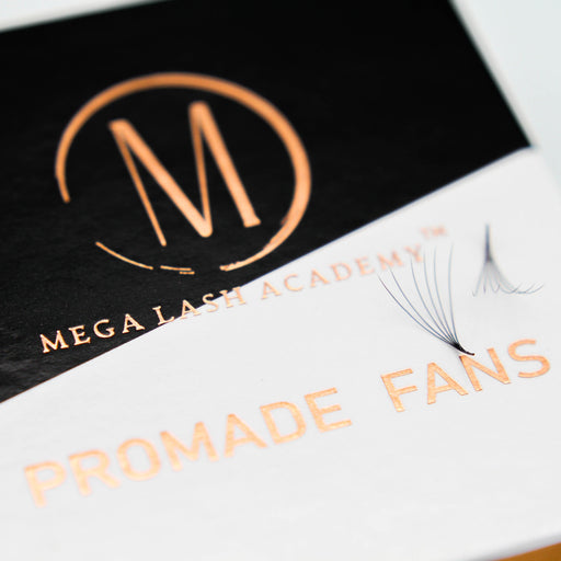 Mega Lash Academy 6D Promade Loose Fans - 500 Fans Promade Fans
