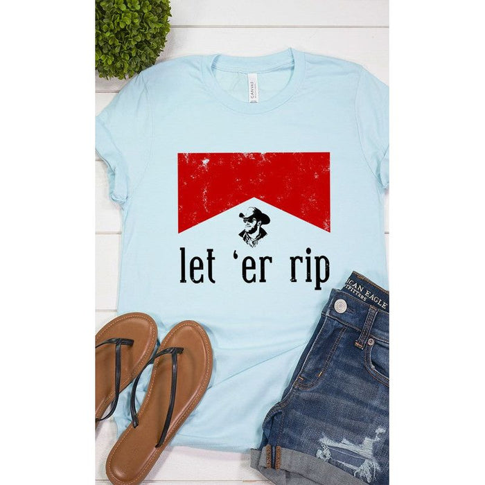 Let Er Rip Graphic Tee PLUS