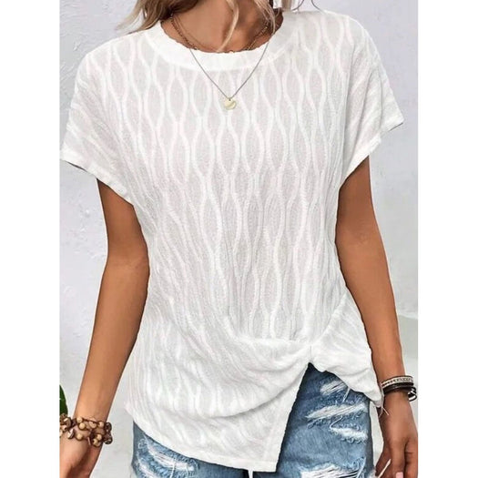 Round Neck Short Sleeve T-Shirt