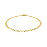 Bids.com 3.2mm 14k Yellow Gold Mariner Link Bracelet Bracelets