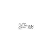 Bids.com 1 cttw Certified IGI Lab Grown Round Diamond Stud Earrings 14k White Gold (G/VS2) Earrings