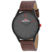 Bids.com Seapro Men's Black hole Watches