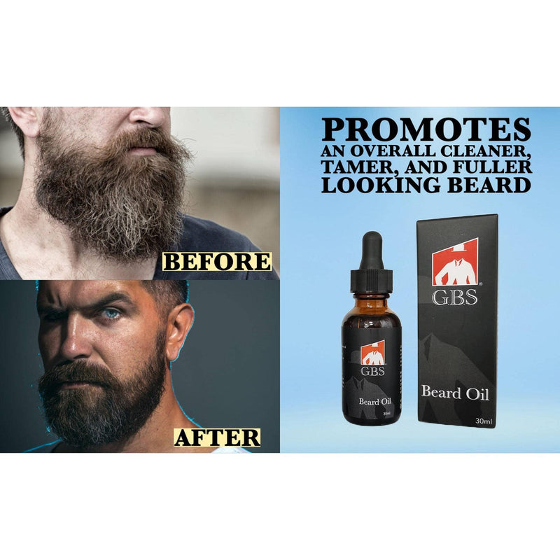 Mill's Beauty Supply GBS BEARD OIL WITH JOJOBA + GRAPESEED OIL -  1oz Beard Oil