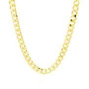 Bids.com 5.7mm 14k Yellow Gold Solid Curb Chain Necklaces