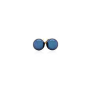 Bids.com 14k Yellow Gold Cultured Black Pearl Stud Earrings (6.0 mm) Earrings