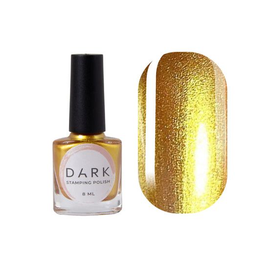 nbmsupply DARK STAMPING POLISH GOLD №04, 8 ML  Article : S004