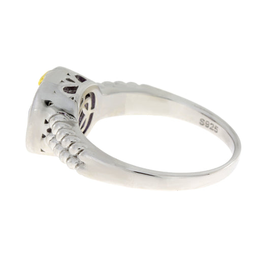 Bids.com Cubic Zirconium Ring Sterling Silver Rings