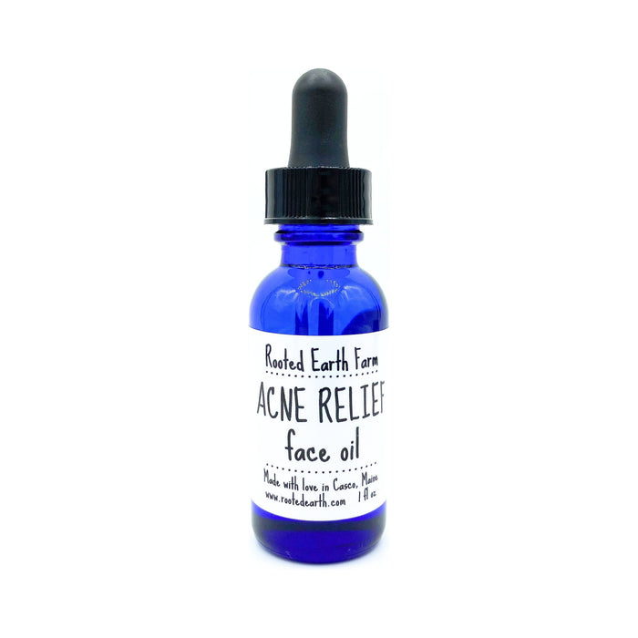 Rooted Earth Farm + Apothecary - Acne Relief Face Oil 1oz  - 2oz