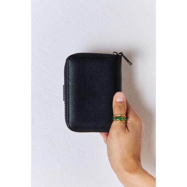 David Jones PU Leather Mini Wallet