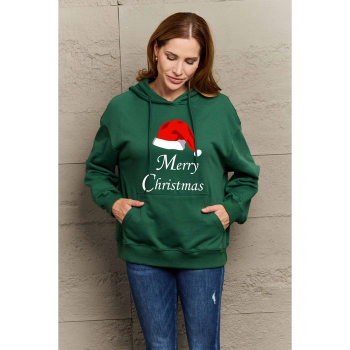 Simply Love MERRY CHRISTMAS Graphic Hoodie