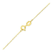 Bids.com 14K Yellow Gold Four Leaf Clover Necklace Necklaces