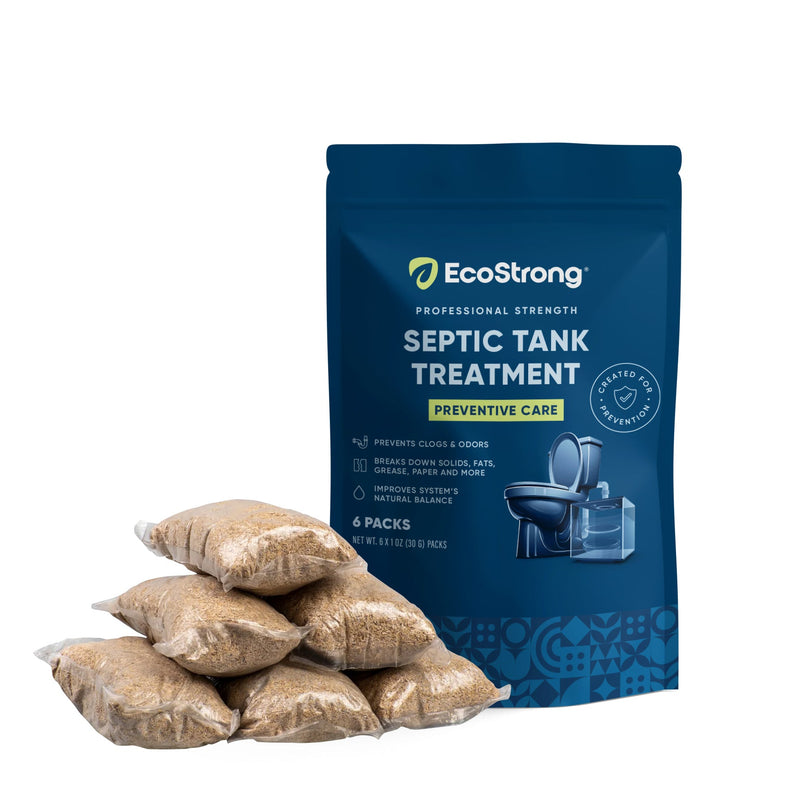 EcoStrong Septic Tank Treatment Packs Drain & Septic > Septic System Maintenance