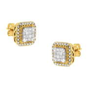 Bids.com 10KT Yellow Gold Diamond Stud Earrings (1/2 cttw, H-I Color, SI2-I1 Clarity) Earrings