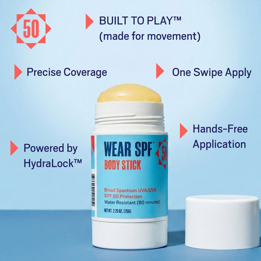 Wear SPF Sunscreen Sport Sticks