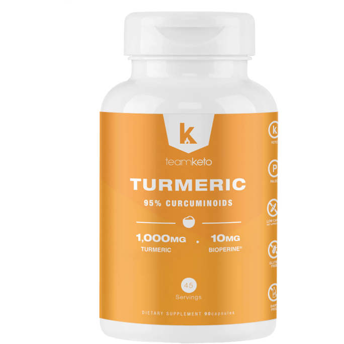 TeamKeto - Turmeric 95% Curcuminoids 2oz