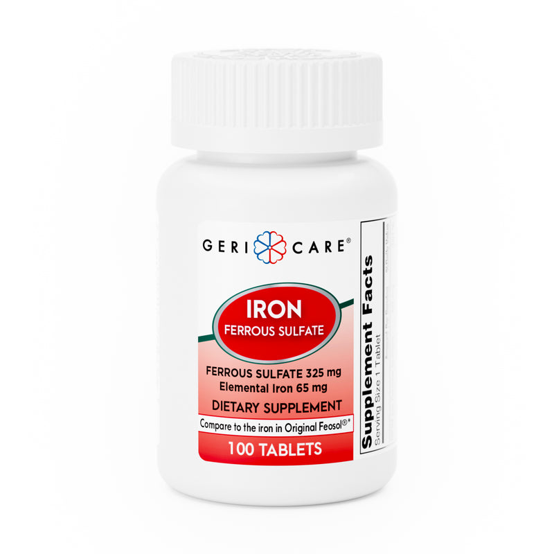 GeriCare GeriCare Ferrous Sulfate Oral Solution 325 mg Vitamins & Supplements