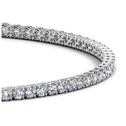 Bids.com Lab Grown Round Diamond Tennis Bracelet in 14k White Gold (2 cctw F/G  VS2/SI1) Bracelets