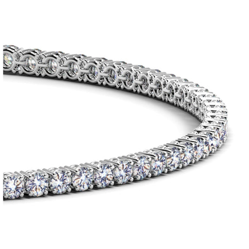 Bids.com Lab Grown Round Diamond Tennis Bracelet in 14k White Gold (2 cctw F/G  VS2/SI1) Bracelets