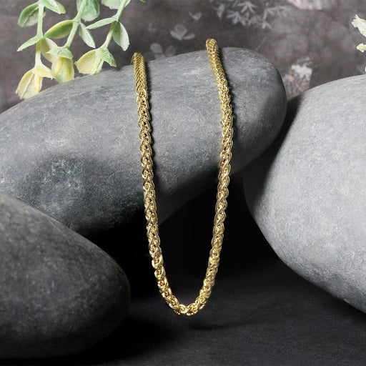 Bids.com 14k Yellow Gold 2.8mm Light Weight Wheat Chain Necklaces