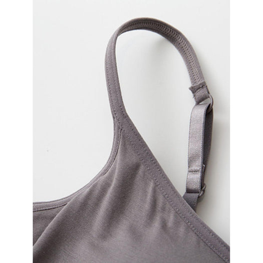 Adjustable Strap Modal Cami with Bra