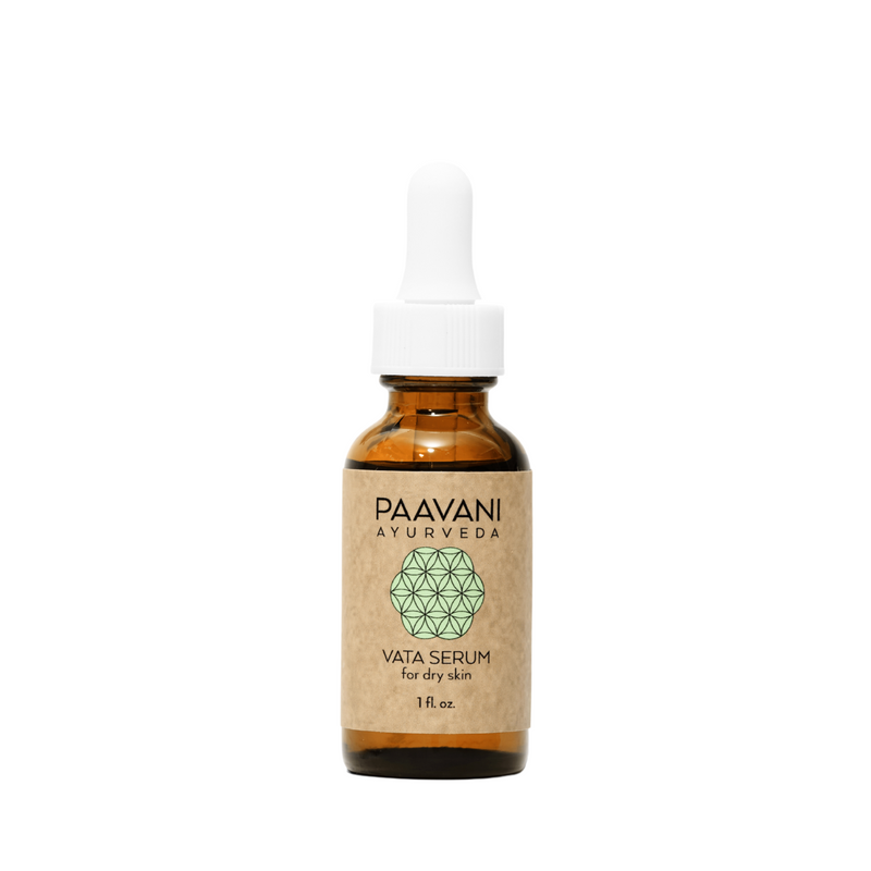Paavani Ayurveda Vata Serum | Ayurvedic Face Oil for Dry, Delicate Skin simple
