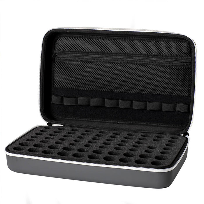 70-Count XL Hard-Top Carrying Cases - Dark Grey