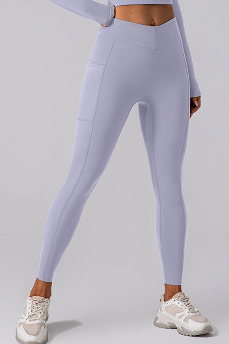 High Waist Active Leggings with Pockets