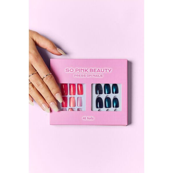 SO PINK BEAUTY Press On Nails 2 Packs