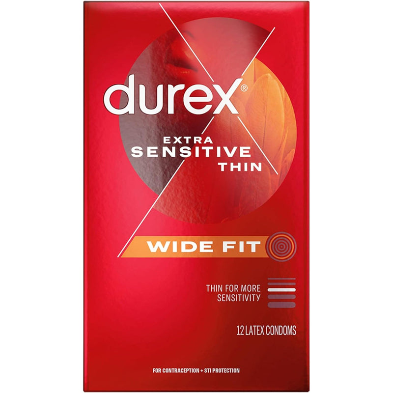 Durex Durex Extra Sensitive Premium Latex Condoms 12 Condoms Condoms