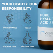 Cosmedica Skincare Pure Hyaluronic Acid Serum By Cosmedica Skincare Health & Beauty
