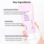 AsiaBeautyMall TIA'M Snail & Azulene Low pH Cleanser Face Cleanser