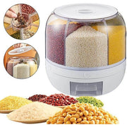 SmartPursue™ 6-Grid Rotating Food Dispenser Food Dispensers