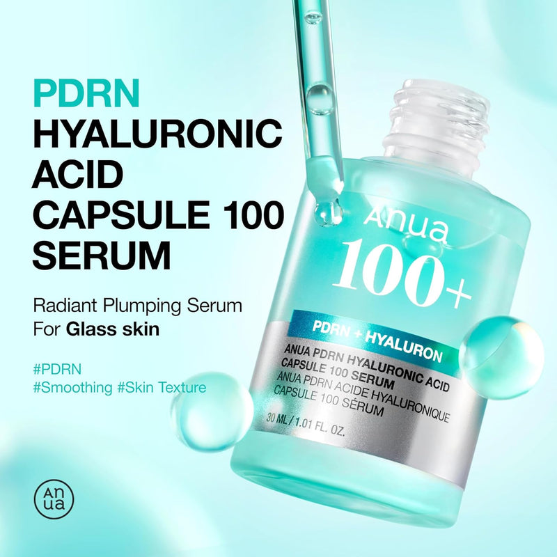 AsiaBeautyMall ANUA PDRN Hyaluronic Acid Capsule 100 Serum Serum
