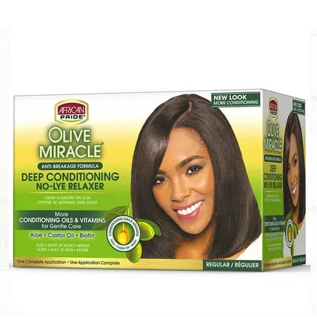african pride African Pride Hair Conditioner and Relaxer Kit, Regular, 1 Ounce Hair Care