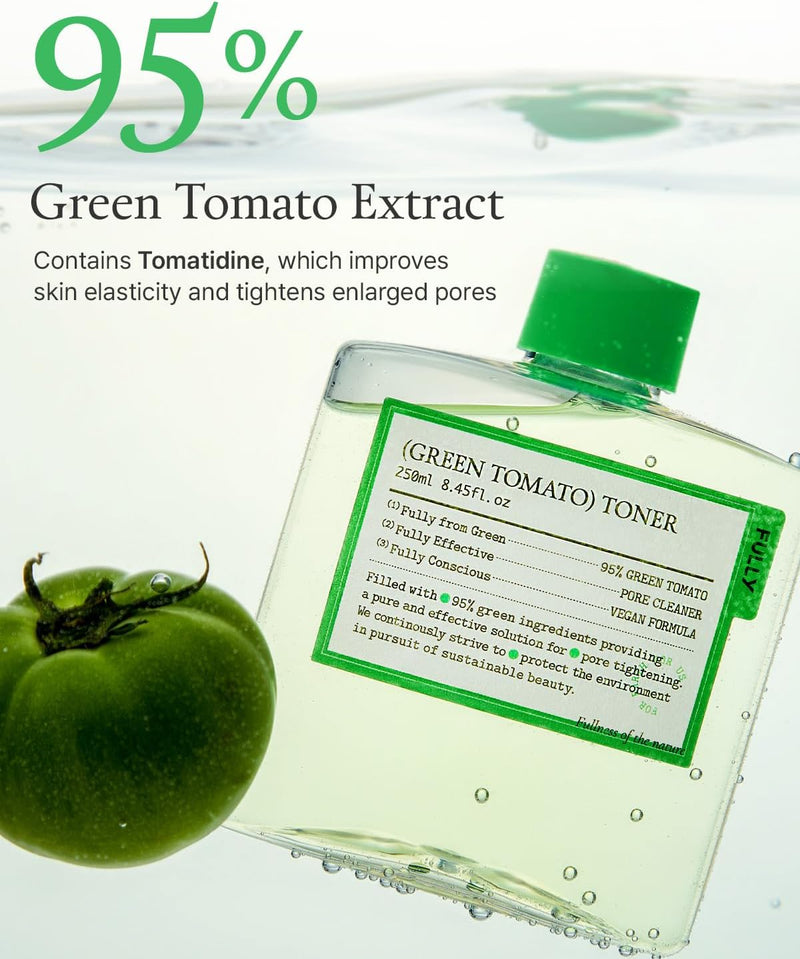 AsiaBeautyMall FULLY Green Tomato Toner Toner Lotion White Smoke