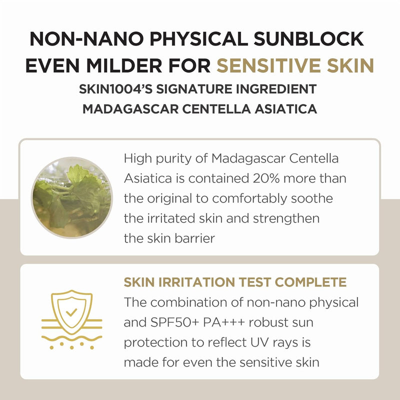 AsiaBeautyMall SKIN1004 Madagascar Centella Air-Fit Suncream Plus Sunscreen