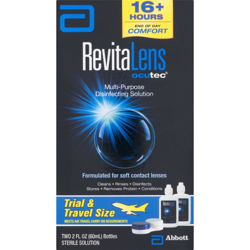 RevitaLens RevitaLens OcuTec Multi-Purpose Disinfecting Solution Formulated For Soft Contact Lenses Personal Care