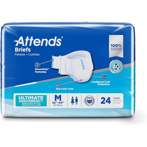 Attends Attends Adult Disposable SmartCool® Briefs, Medium, 32"-44" 22x Health Care