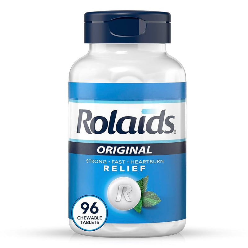 Rolaids Rolaids Ultra Strength 72 Chewable Tablets Assorted Fruit Extra Strength 96 Mint Chewable Tablets Heartburn Relief Health Care
