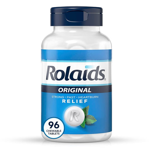 Rolaids Rolaids Ultra Strength 72 Chewable Tablets Assorted Fruit Extra Strength 96 Mint Chewable Tablets Heartburn Relief Health Care