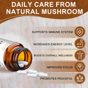 Nature Target 14-IN-1 Mushroom Complex with Lion's Mane, 120 Capsules Mushroom