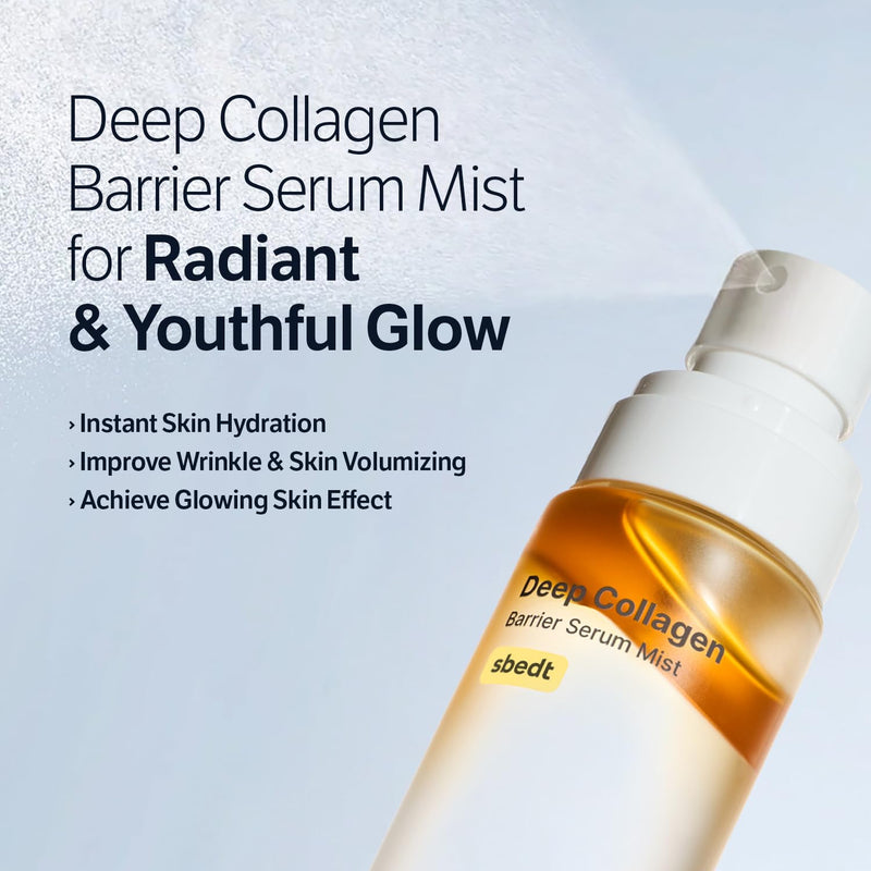 AsiaBeautyMall Sungboon Editor Deep Collagen Barrier Serum Mist Serum Light Gray
