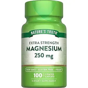 Nature's Truth Nature's Truth  Magnesium 250 MG 100 Caps Minerals in Vitamins