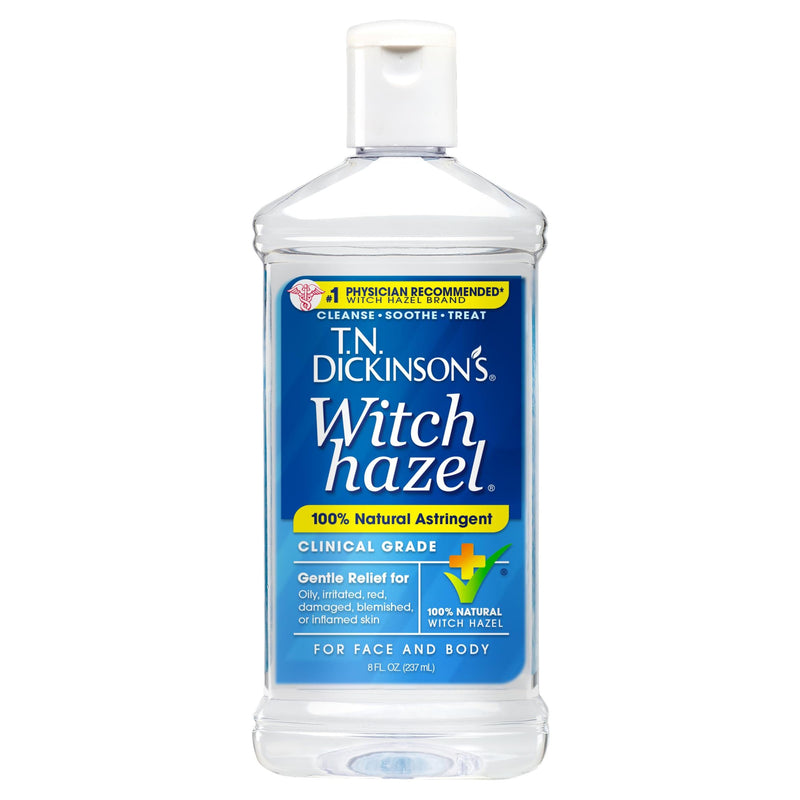 Dickinson's Dickinson's Witch Hazel All Natural Astringent Clinical Grade 8 Oz Astringents