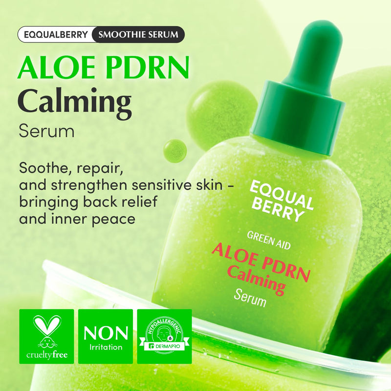 AsiaBeautyMall EQQUALBERRY Aloe PDRN Calming Serum Serum Pale Goldenrod