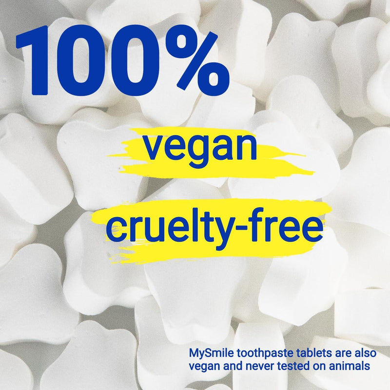 MySmile Organic Coconut Oil Toothpaste Tablets Teeth Whitening