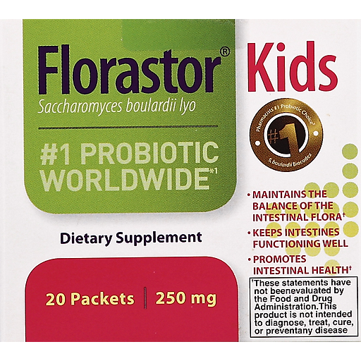 Florastor Florastor Kids Probiotic, 250 Mg, Packets Health & Beauty Lavender