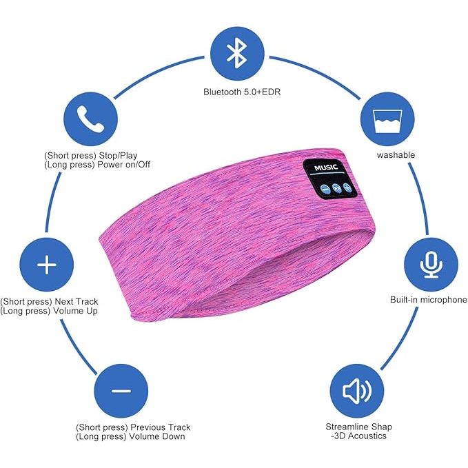 SmartPursue™ Wireless Sleep Headphones for Side Sleepers sleep headphone