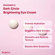 AsiaBeautyMall Gooseberry Dark Circle Brightening Eye Cream Eye Cream Misty Rose